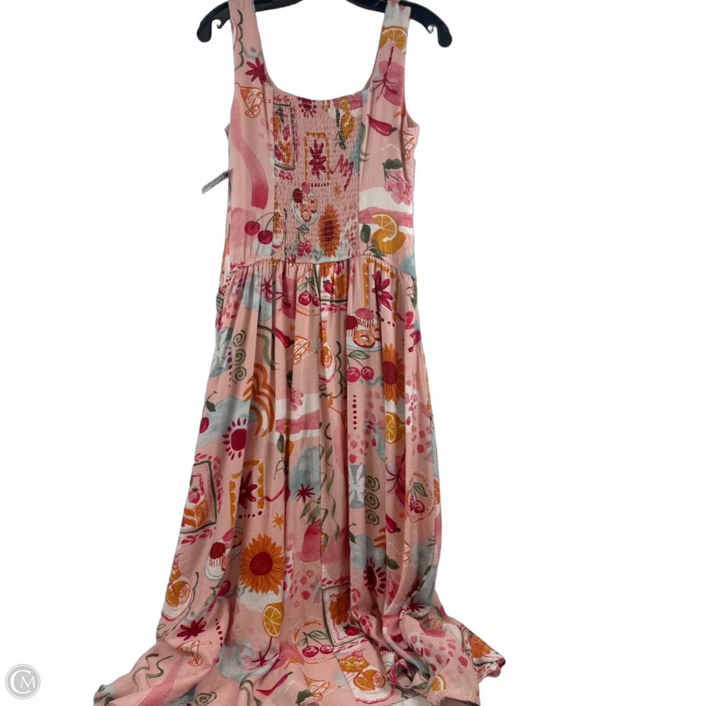 Dress Casual Maxi By Blu Pepper In Pink & Red, Size: S