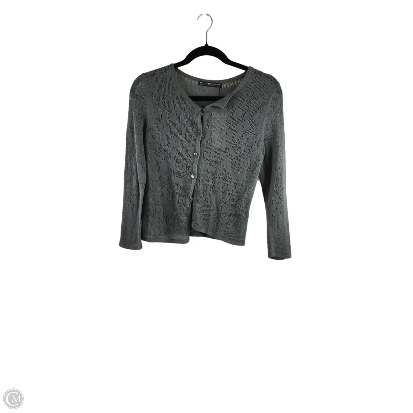 Cardigan By Peruvian Connection In Green, Size: S