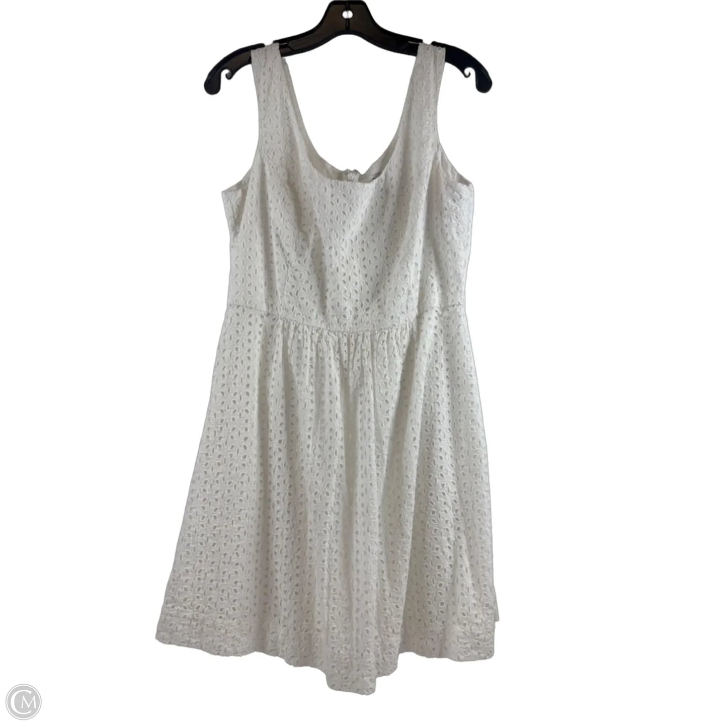 Dress Casual Midi By Vineyard Vines In White, Size: M