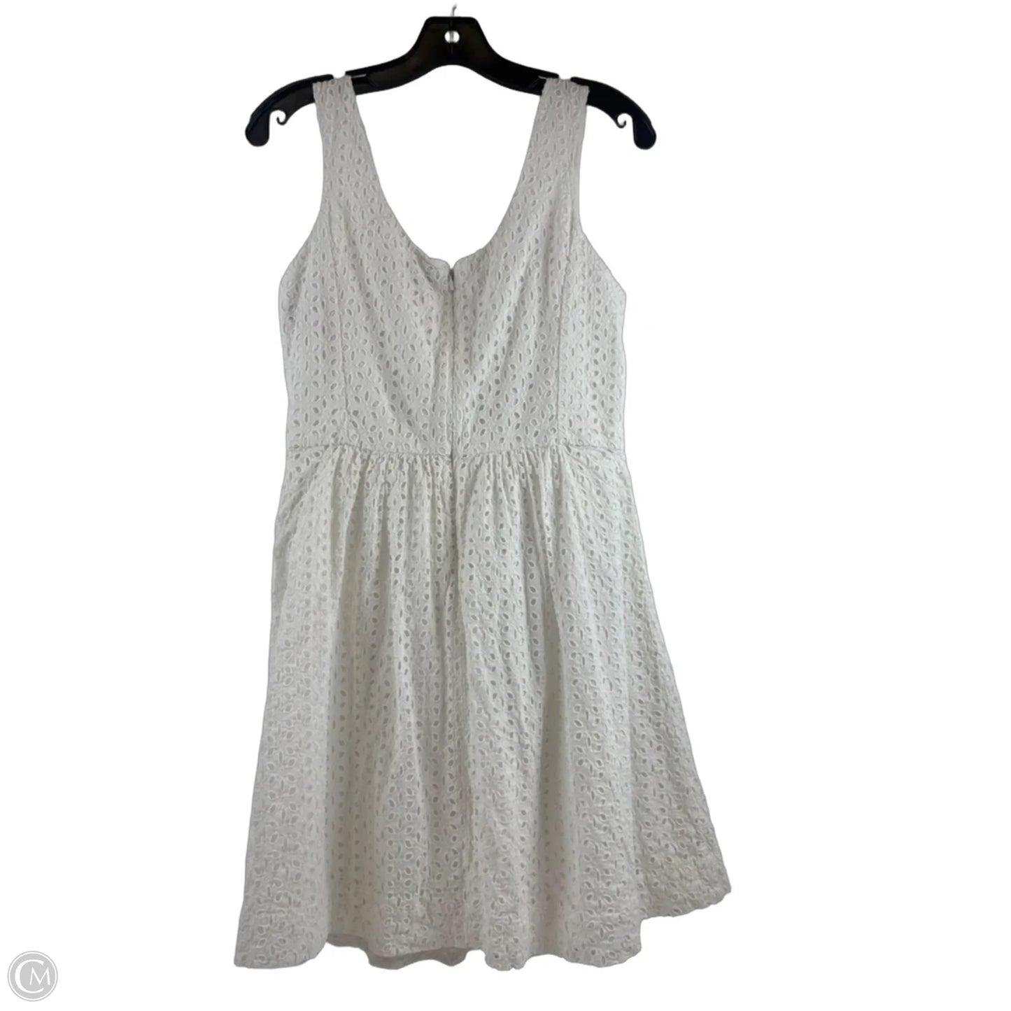 Dress Casual Midi By Vineyard Vines In White, Size: M