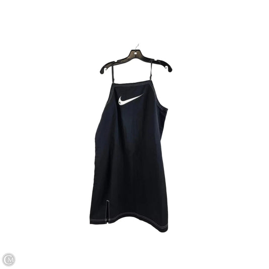 Athletic Dress By Nike Apparel In Black & White, Size: Xl