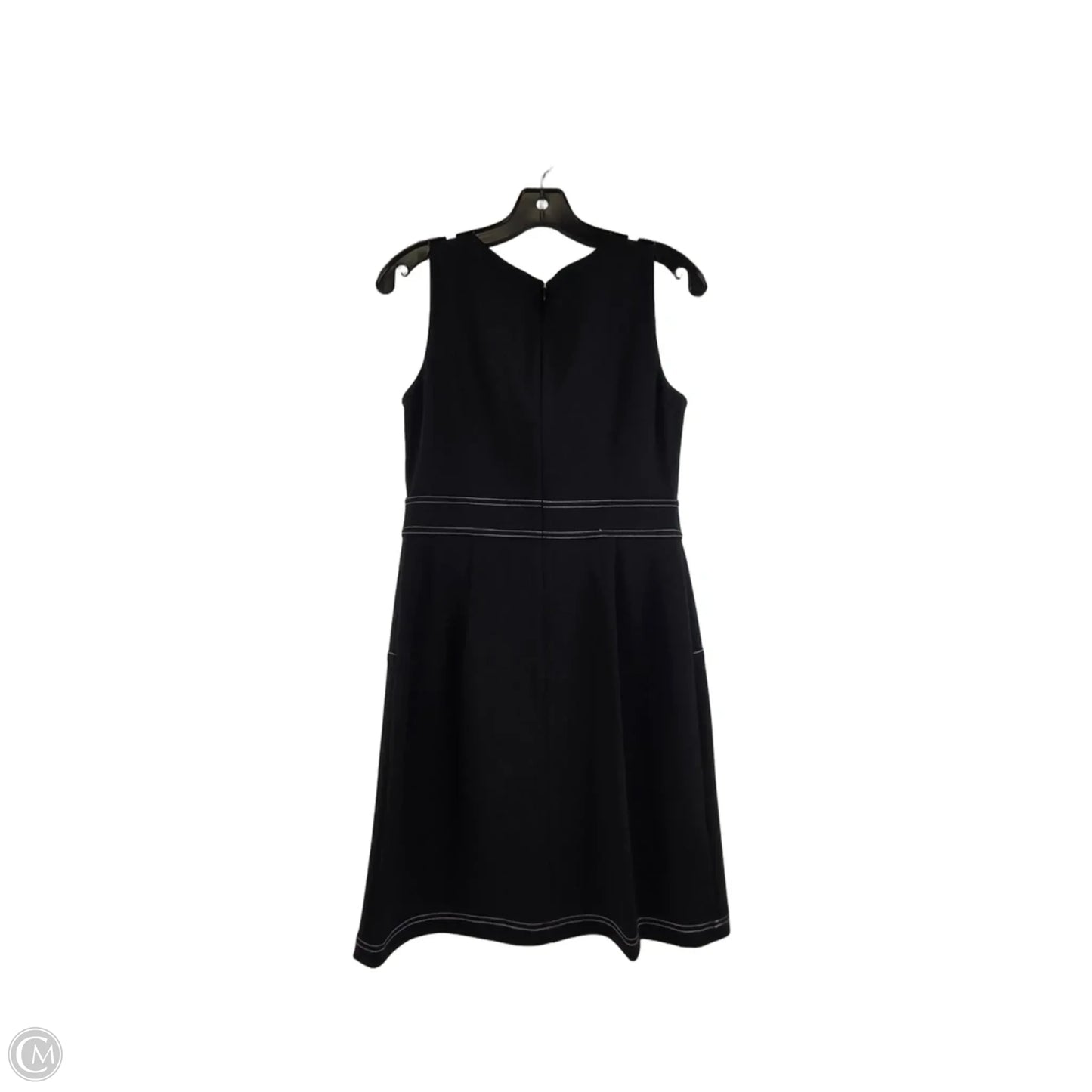 Dress Casual Midi By Tommy Hilfiger In Black & White, Size: S