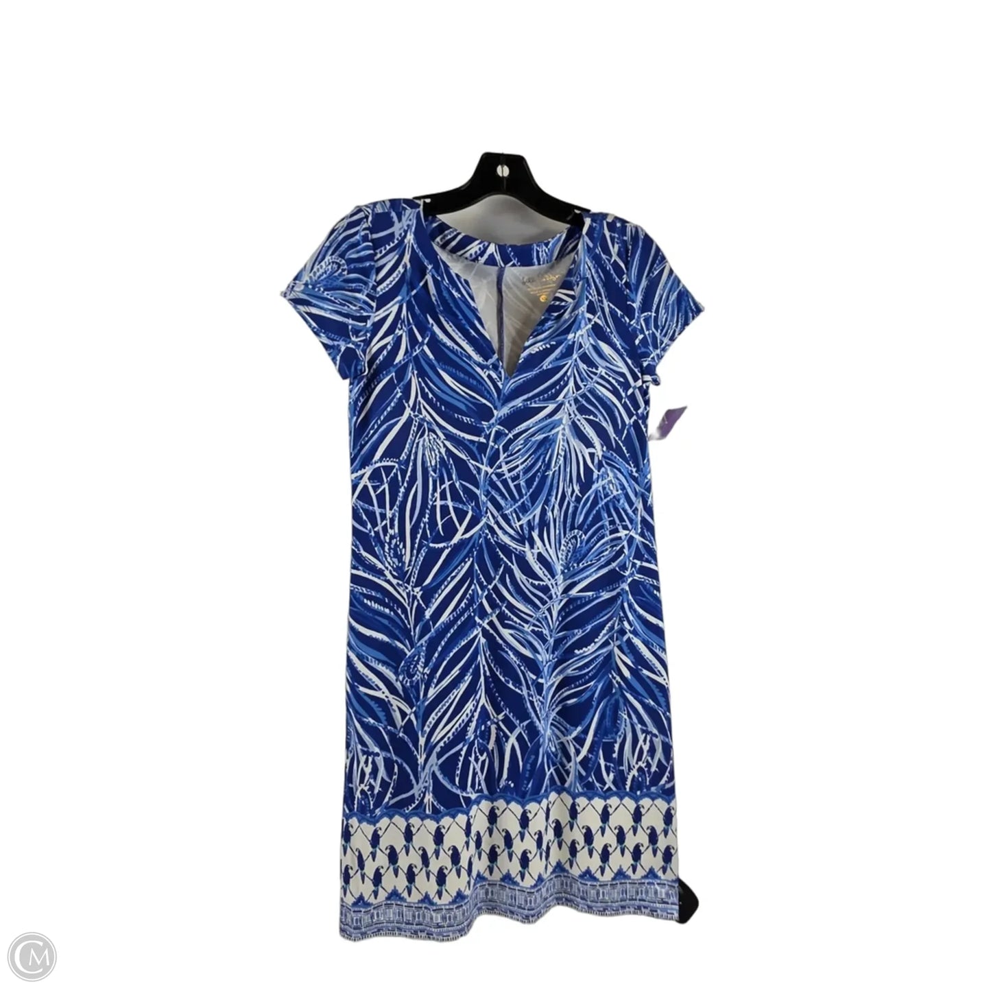 Dress Designer By Lilly Pulitzer In Blue & White, Size: Xs
