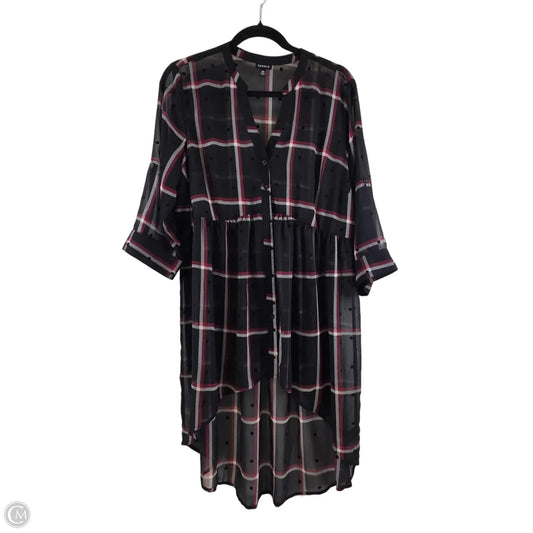 Kimono By Torrid In Black & Red, Size: M
