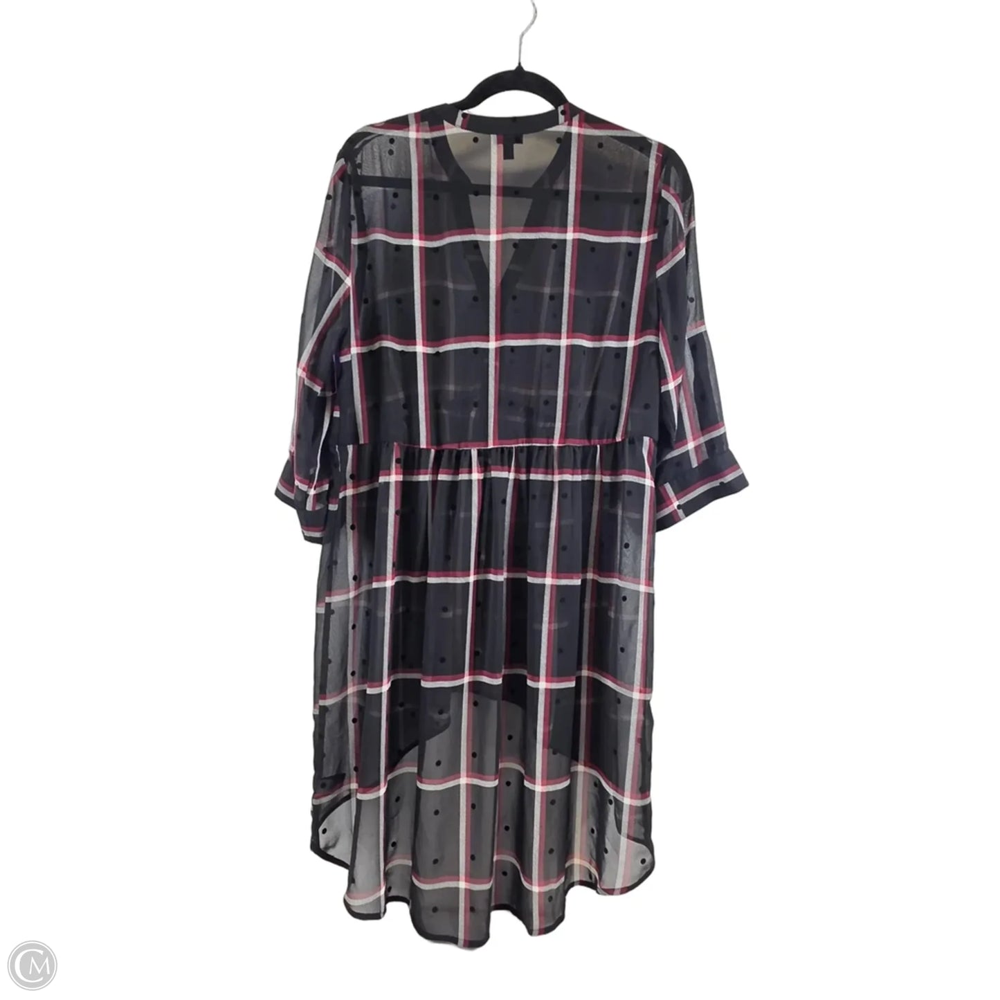 Kimono By Torrid In Black & Red, Size: M