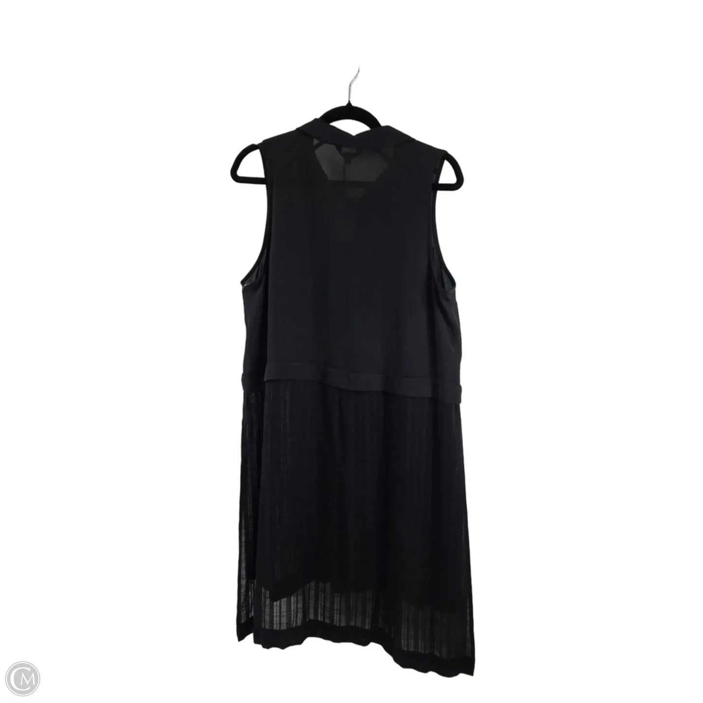 Tunic Sleeveless By Candies In Black, Size: Xl