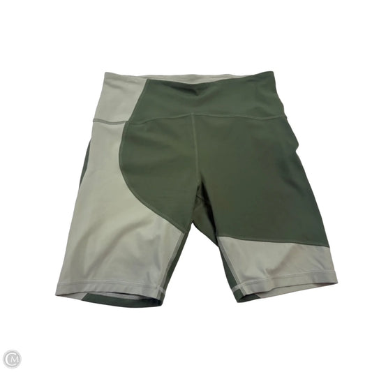Athletic Shorts By Lululemon In Green, Size: 8