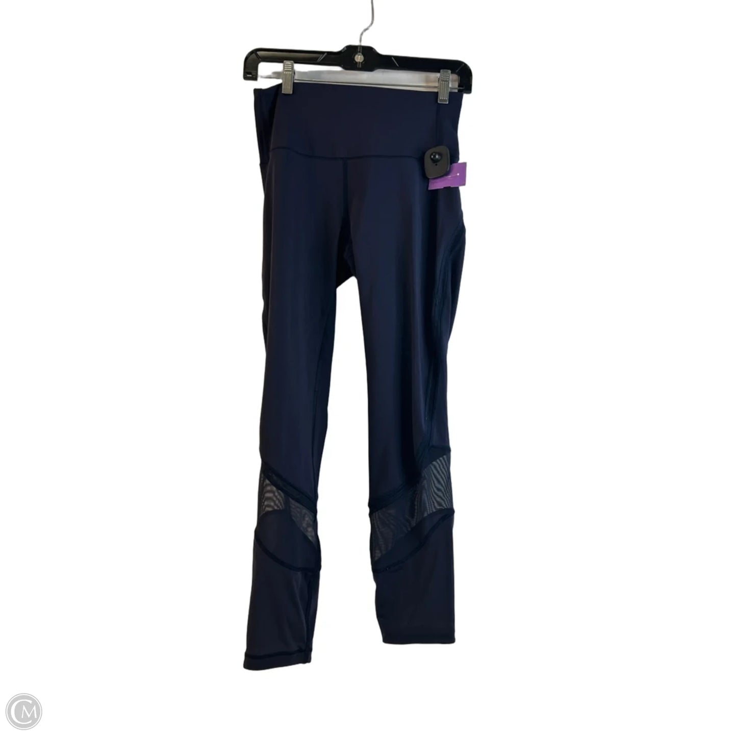 Athletic Leggings By Lululemon In Blue, Size: 6