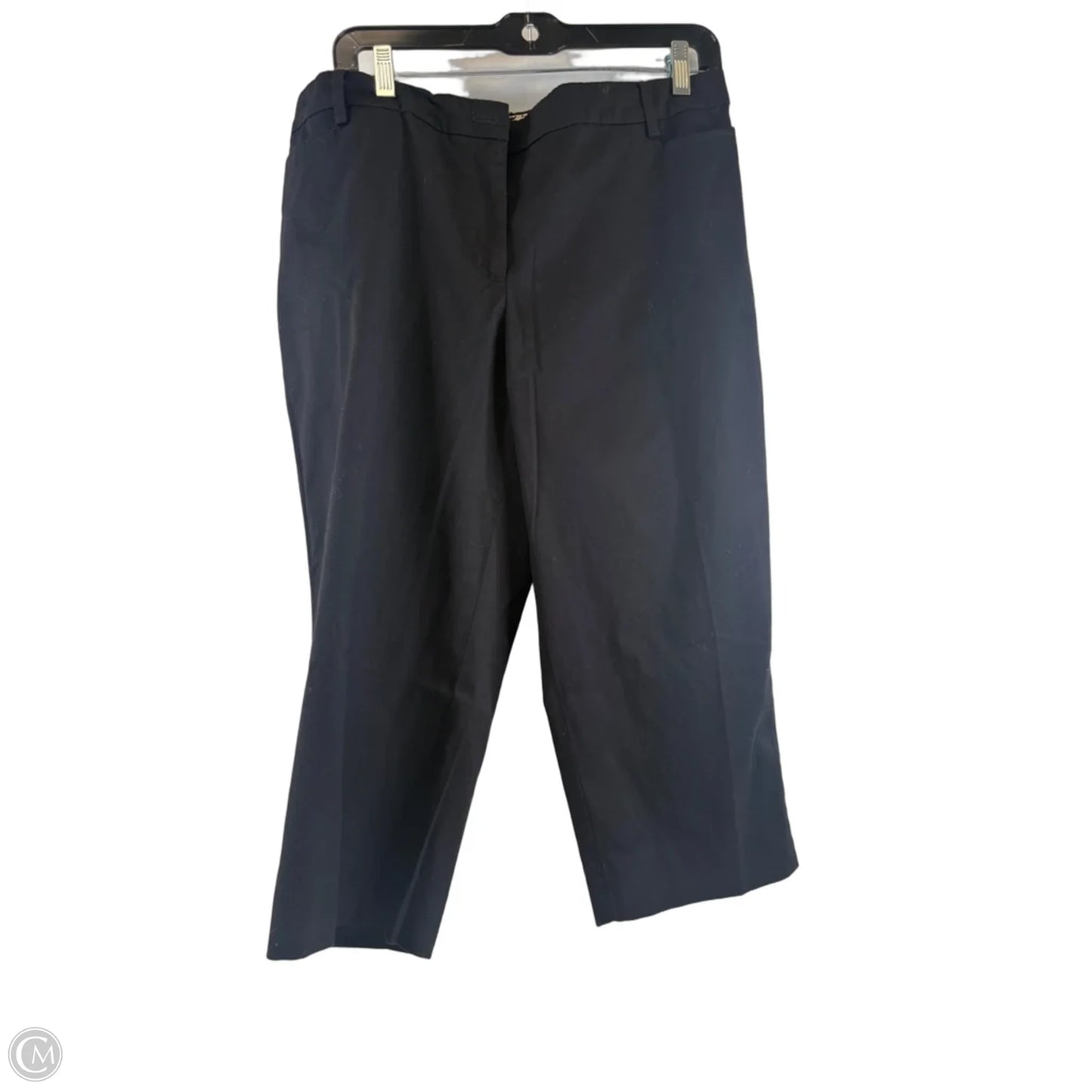 Pants Cropped By Talbots In Black, Size: 14p