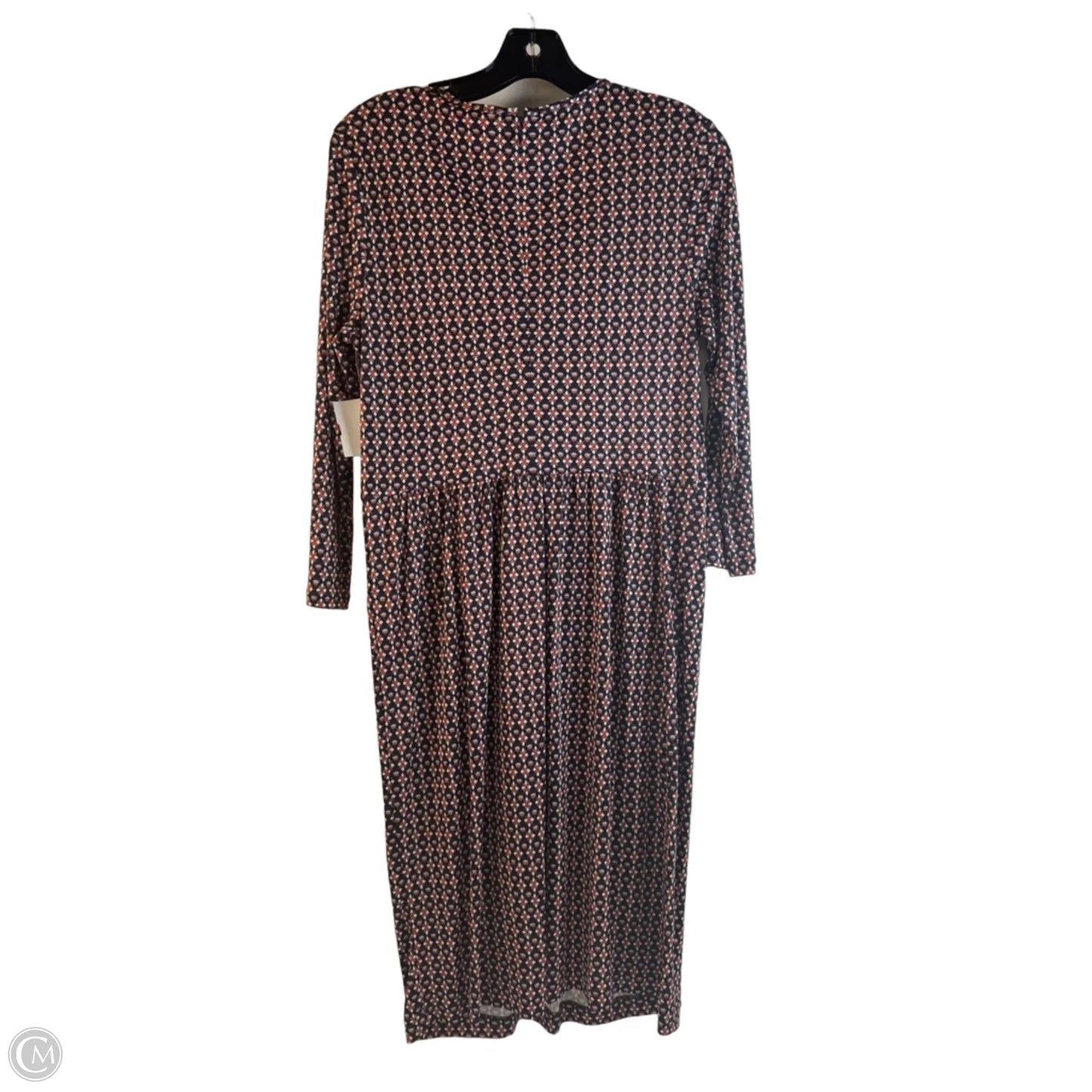 Dress Designer By Tory Burch In Blue & Orange, Size: M