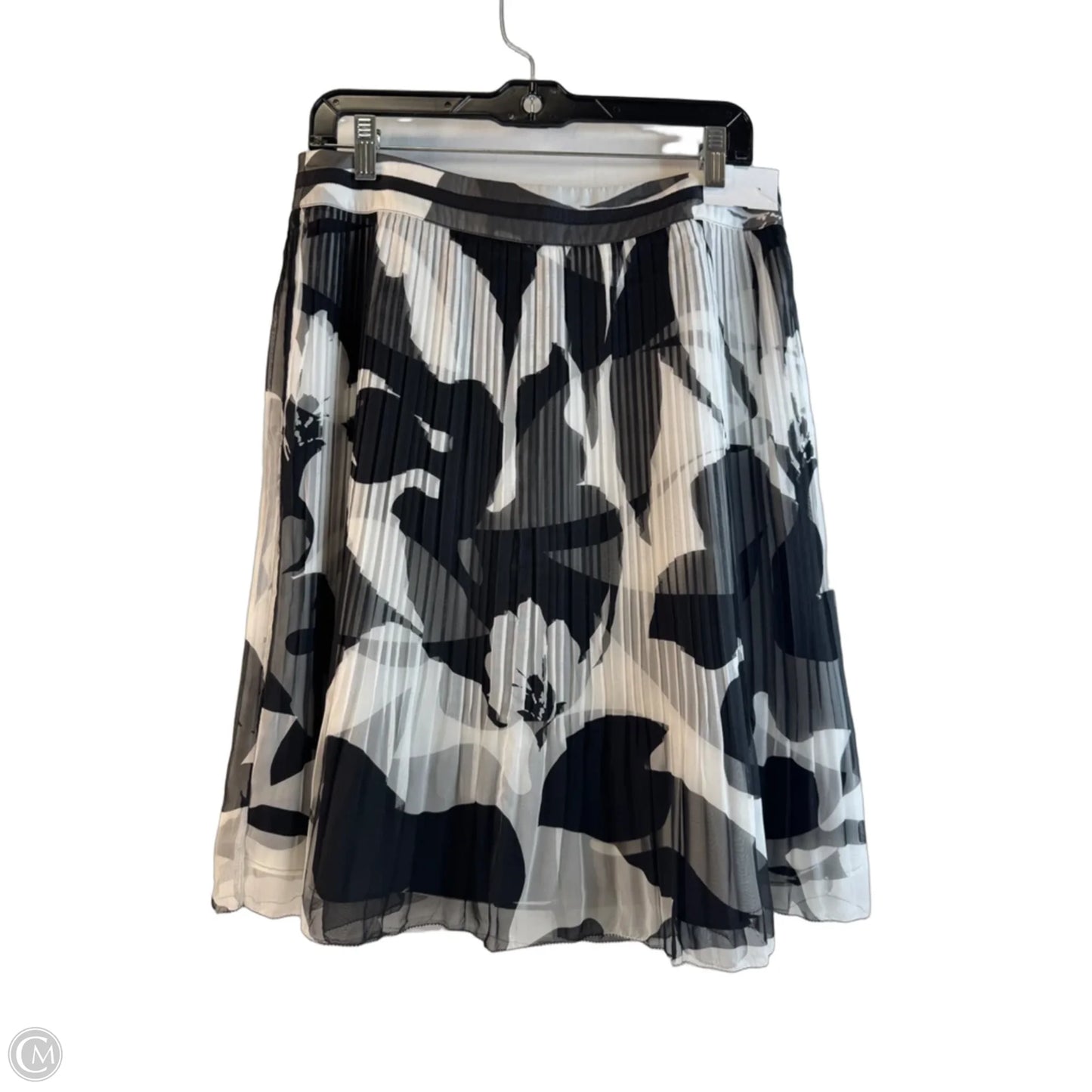 Skirt Midi By White House Black Market In Black & White, Size: 8
