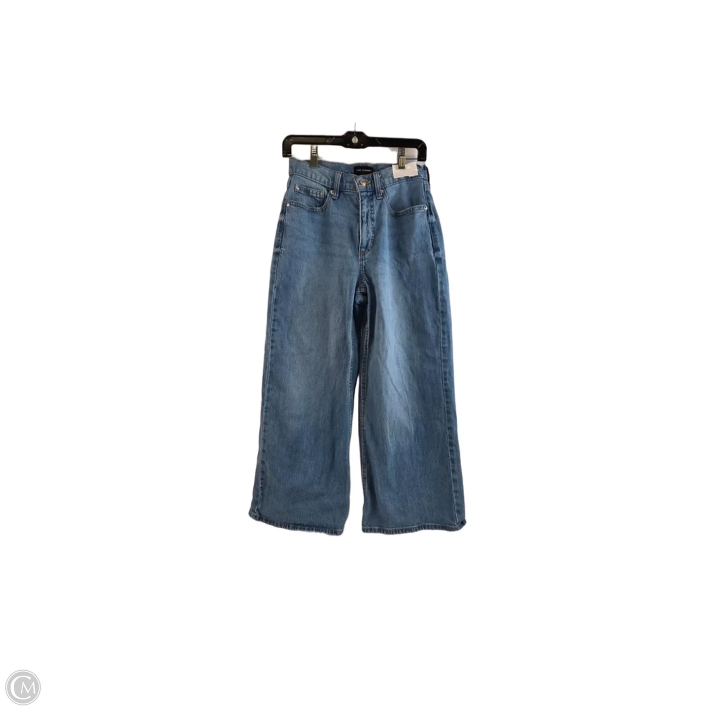 Jeans Wide Leg By Free Assembly In Blue Denim, Size: 4
