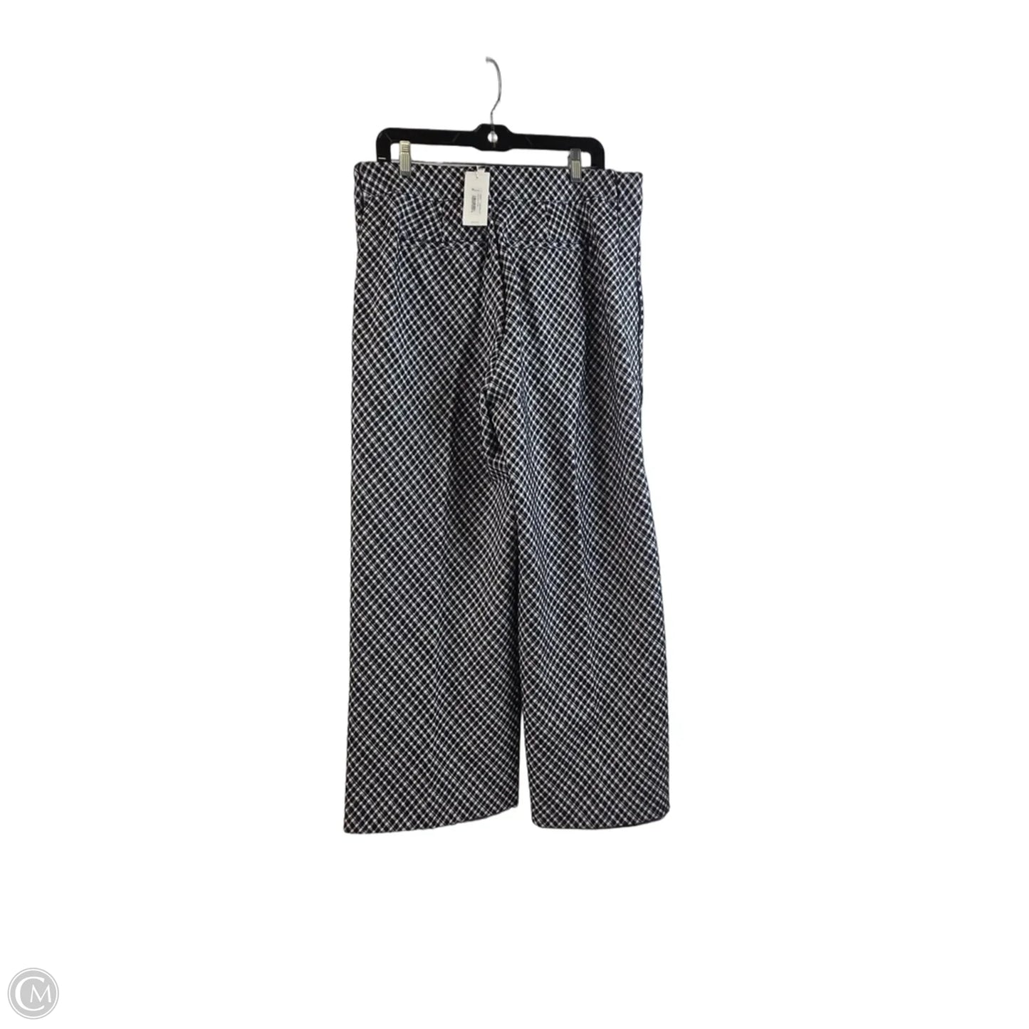 Pants Wide Leg By Spanx In Black & White, Size: 14