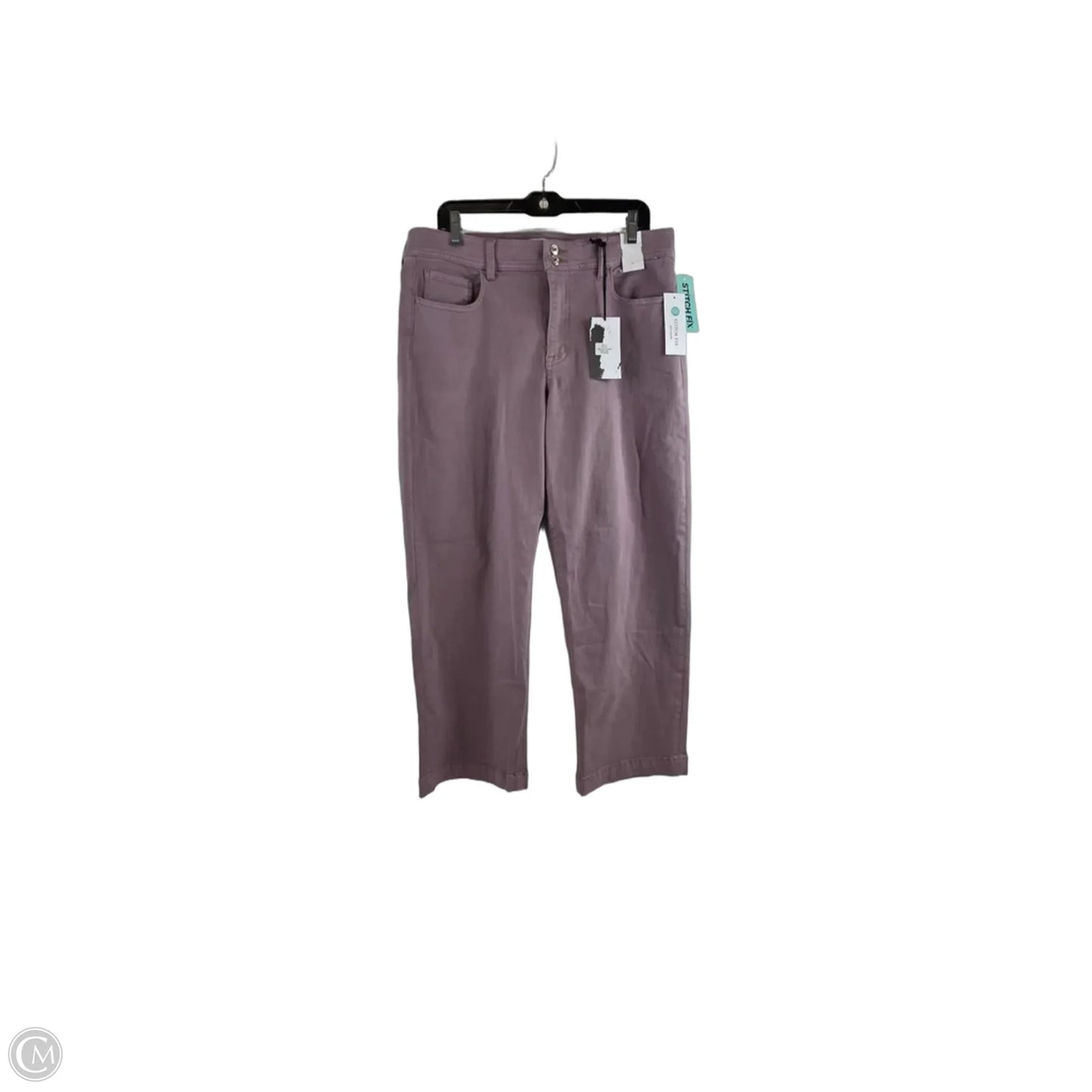 Jeans Wide Leg By Studio Blue In Mauve, Size: 14