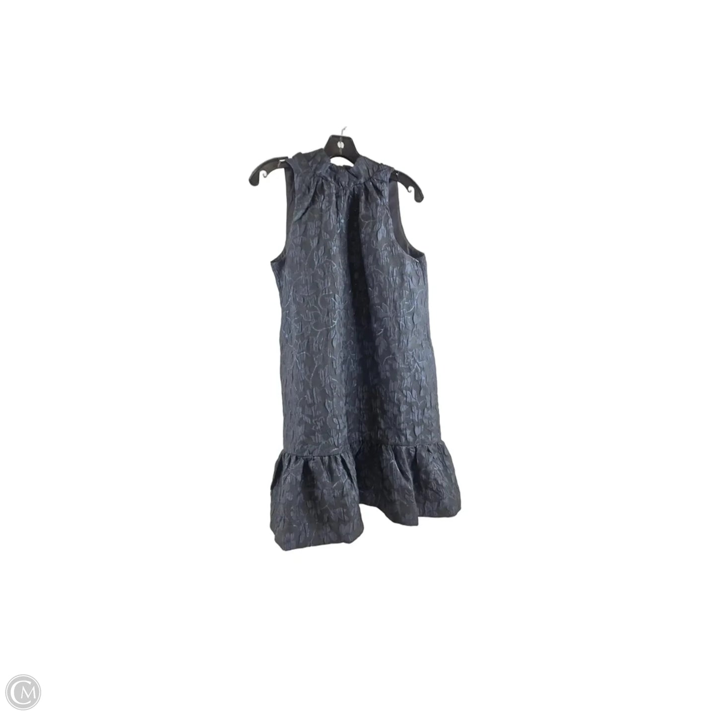 Dress Casual Midi By Scoop In Black & Blue, Size: M