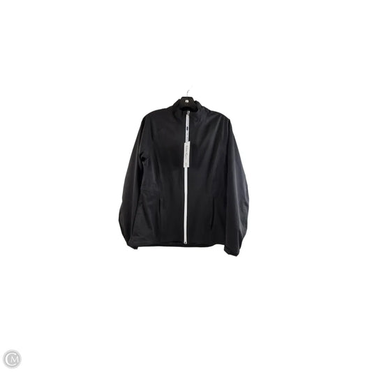 Athletic Jacket By Clothes Mentor In Black, Size: S