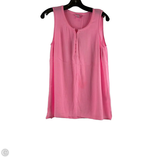 Top Sleeveless Designer By Lilly Pulitzer In Pink, Size: Xs