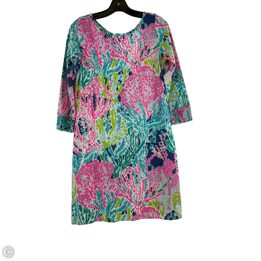Dress Designer By Lilly Pulitzer In Blue & Pink, Size: S