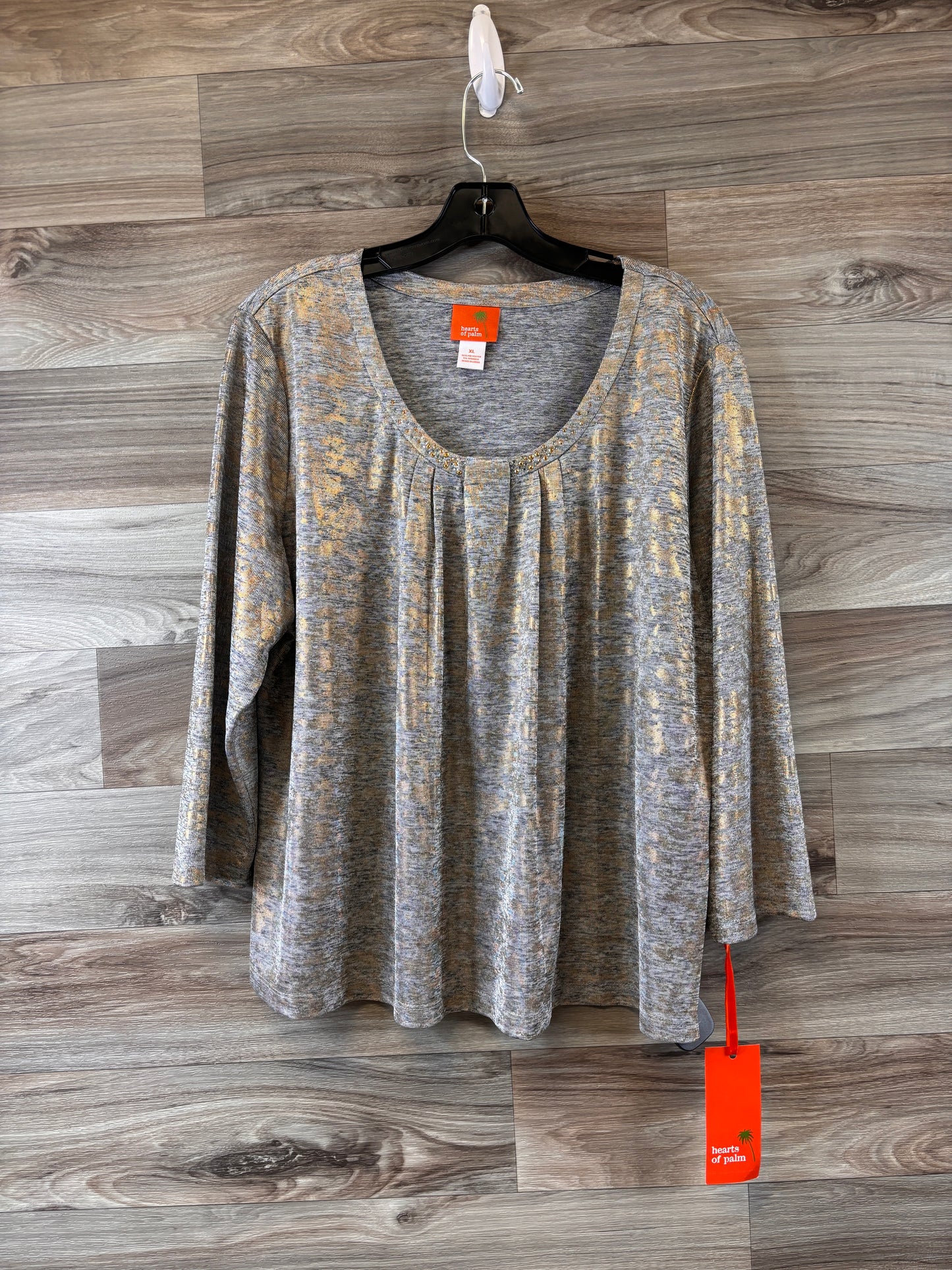 Top Long Sleeve By Hearts Of Palm  Size: Xl