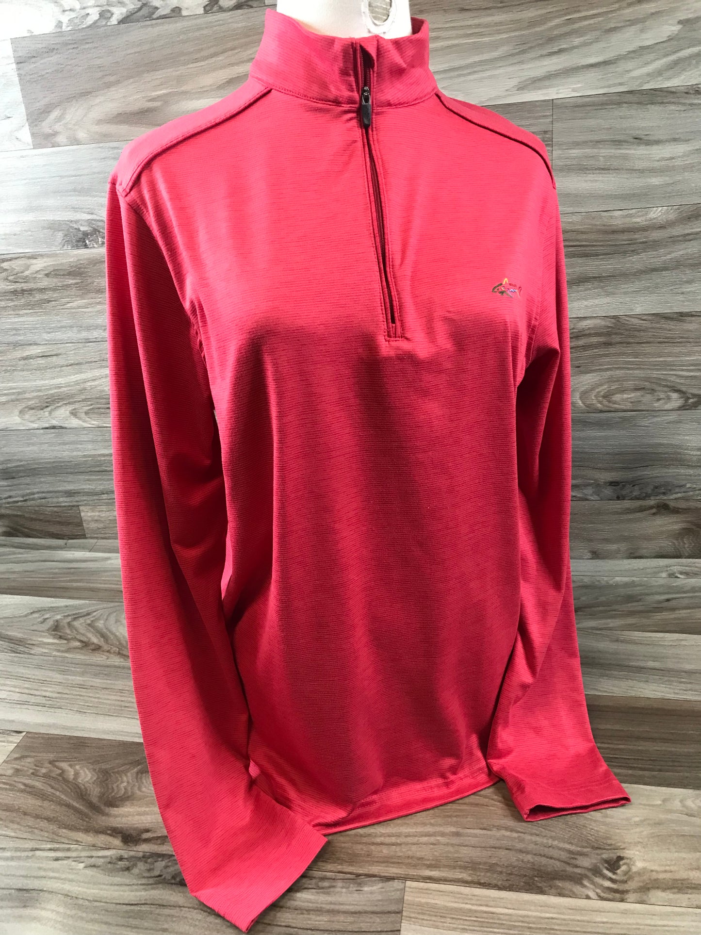 Athletic Top Long Sleeve Collar By Clothes Mentor  Size: S