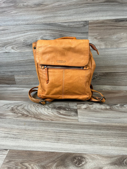 Backpack Leather By American  Size: Medium