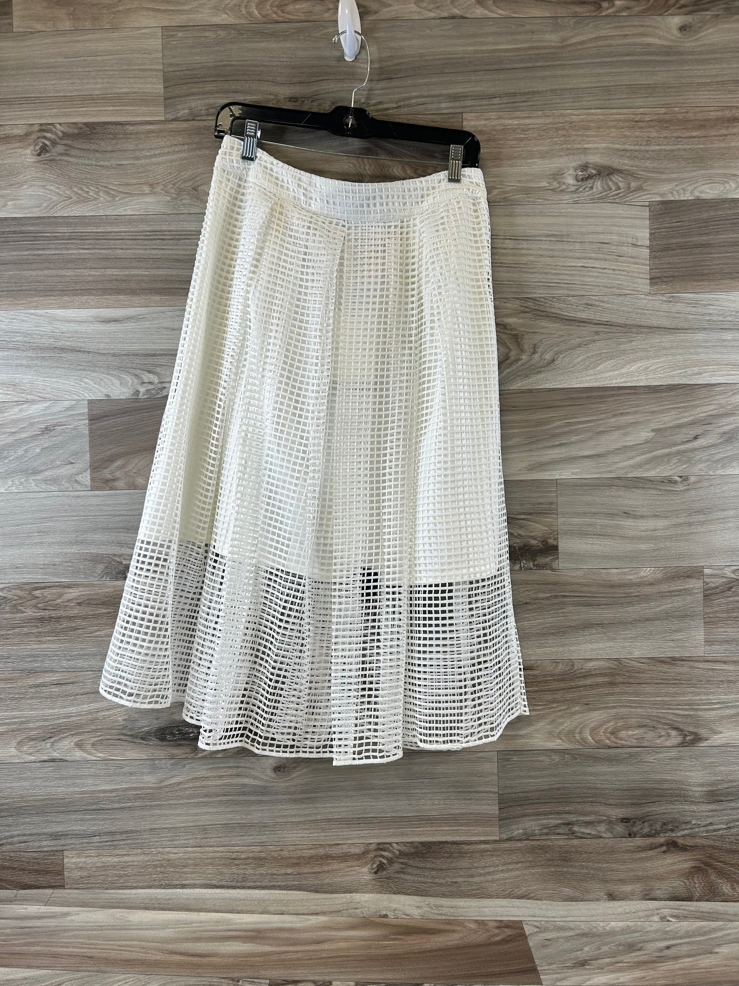 White Skirt Midi Who What Wear, Size 8