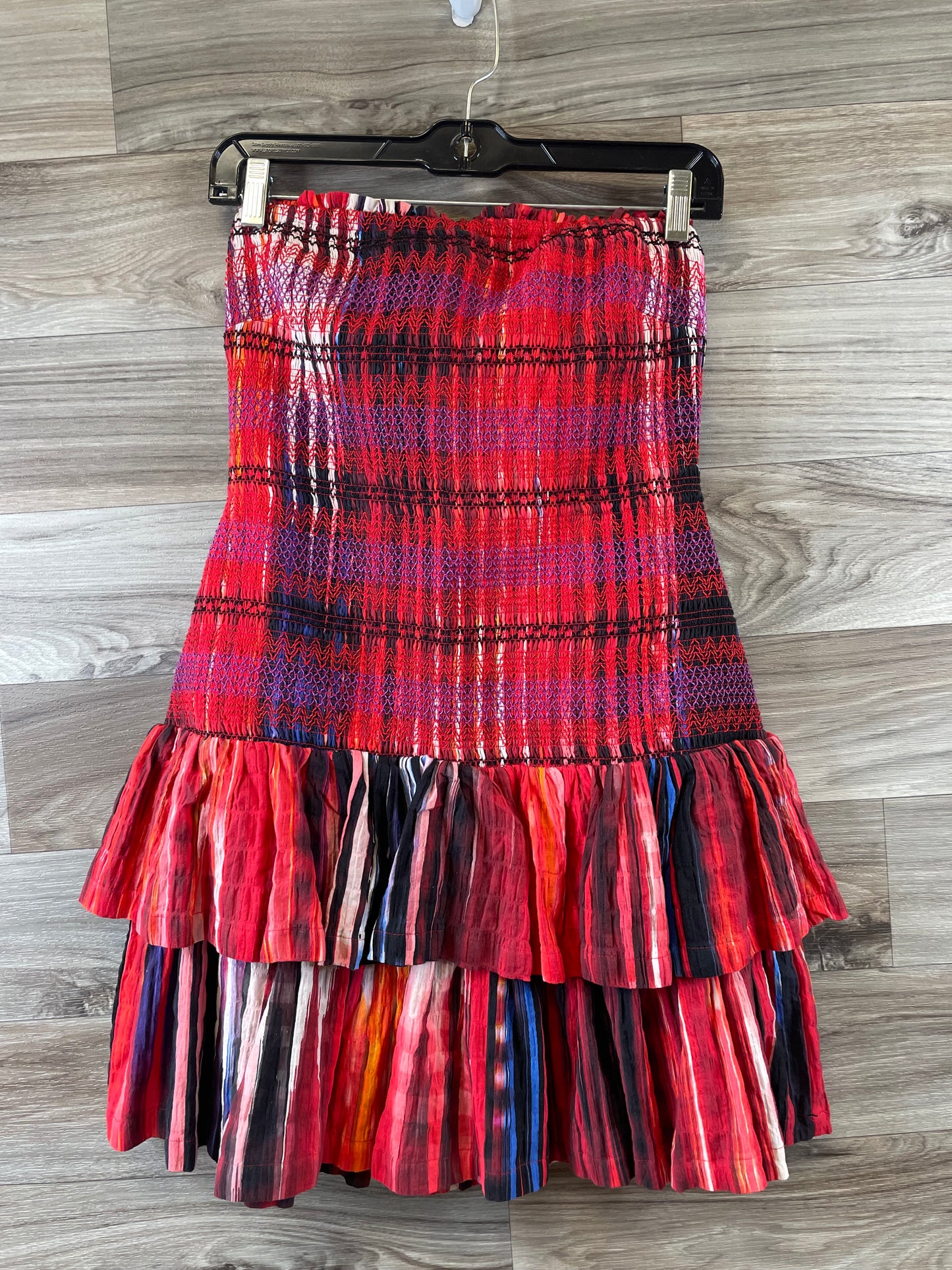 Red Dress Casual Short Anthropologie, Size S