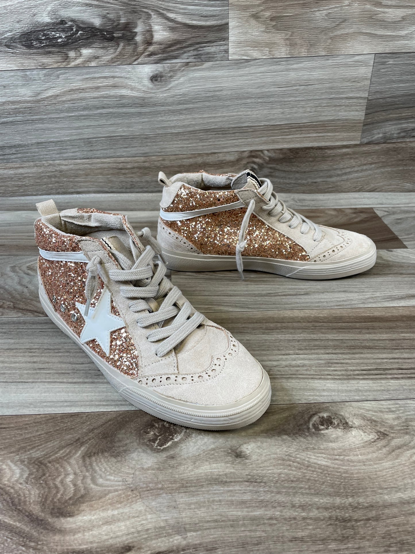 Shoes Sneakers By Shu Shop In Rose Gold, Size: 9