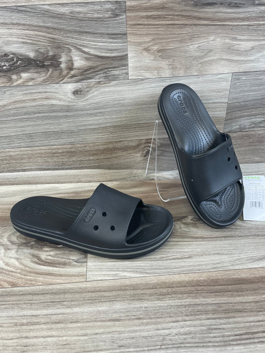 Sandals Sport By Crocs In Black, Size: 9