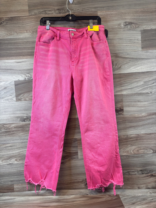 Jeans Boot Cut By Clothes Mentor In Pink Denim, Size: 8