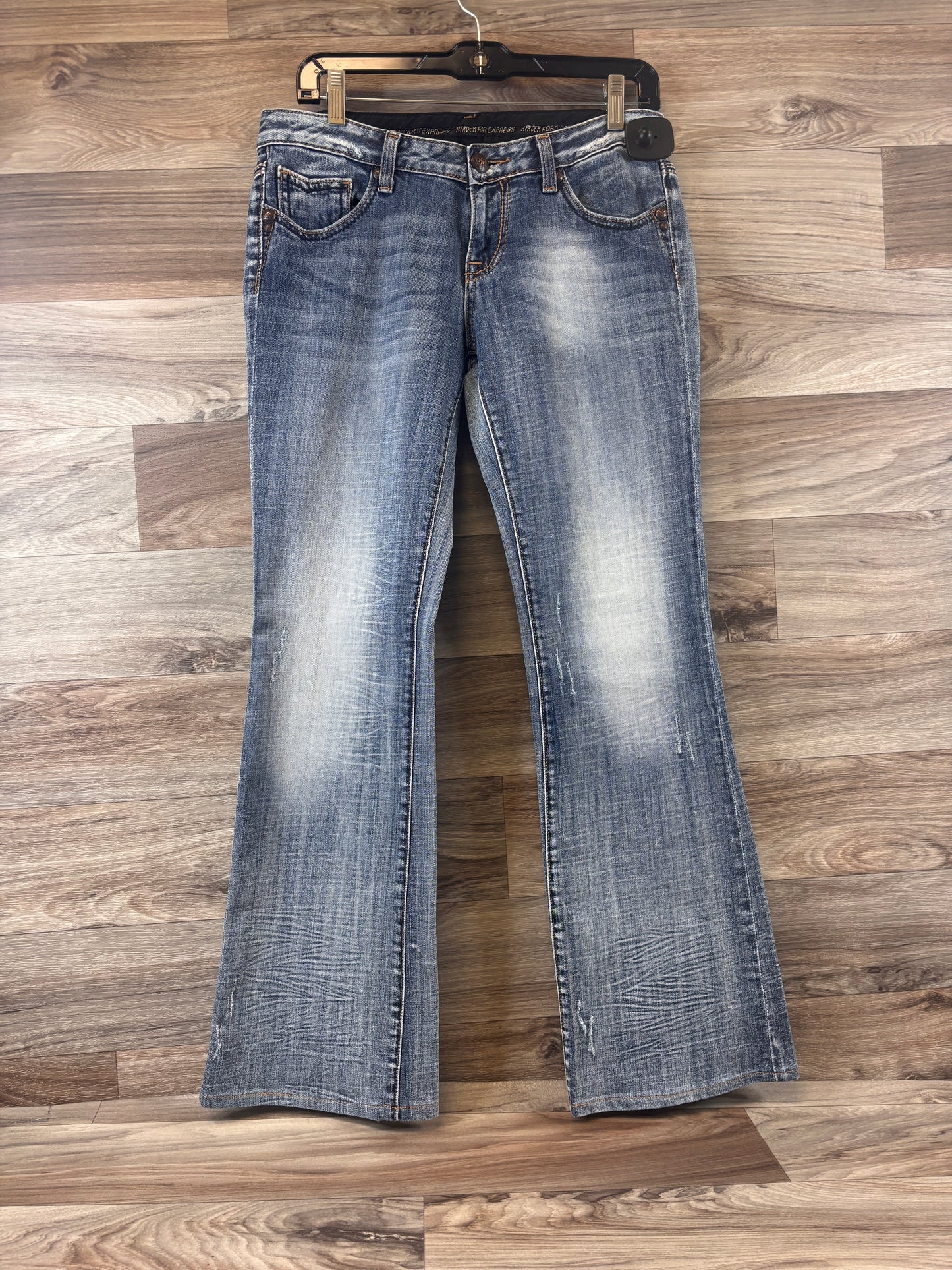 Jeans Flared By Rerock In Blue Denim, Size: 6