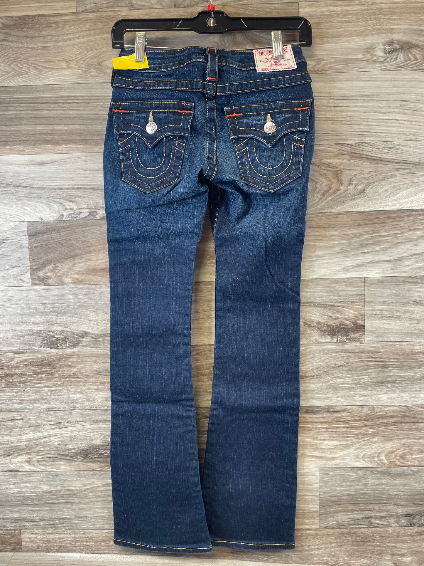 Jeans Boot Cut By True Religion In Blue Denim, Size: 2