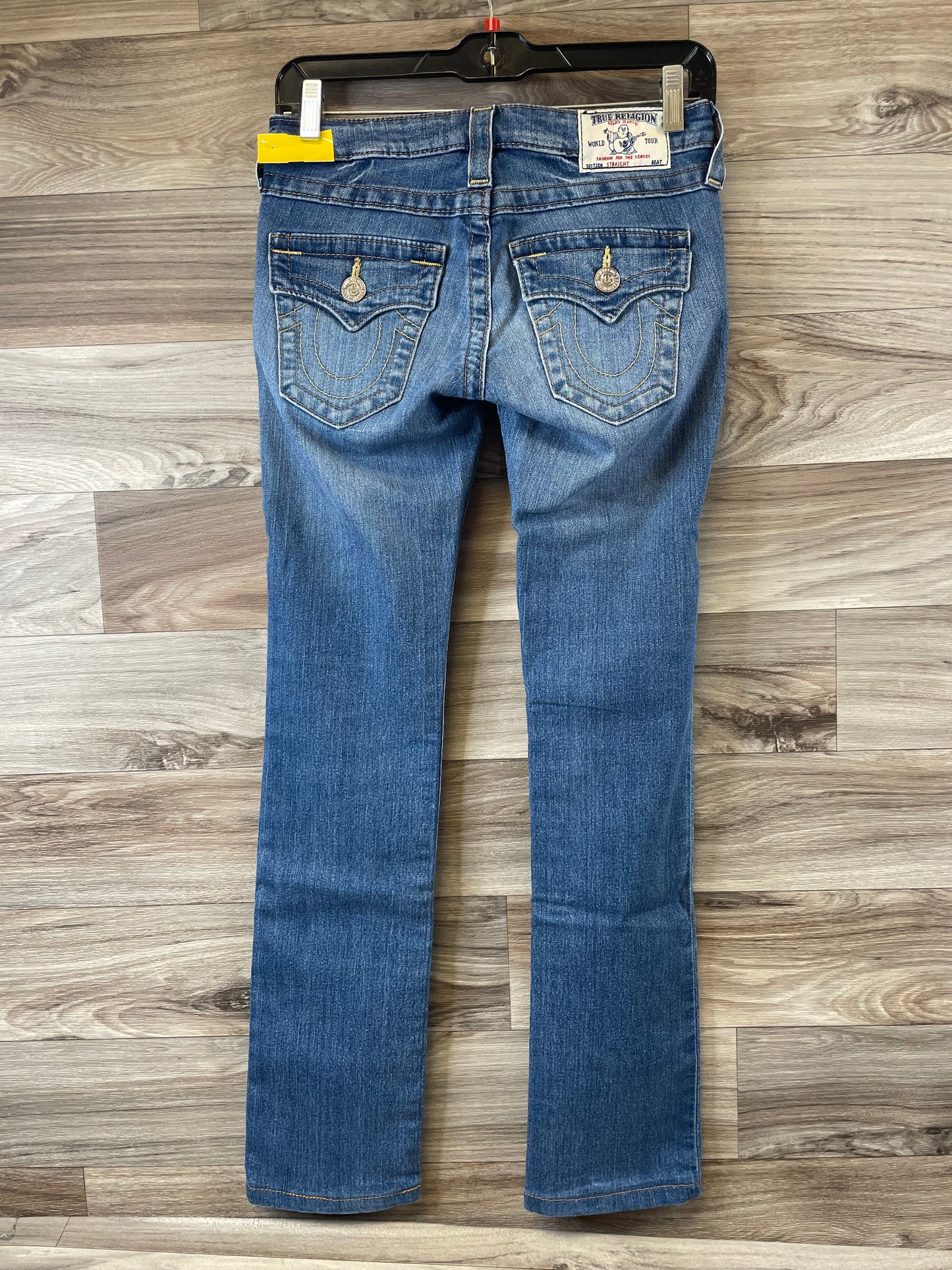 Jeans Boot Cut By True Religion In Blue Denim, Size: 2