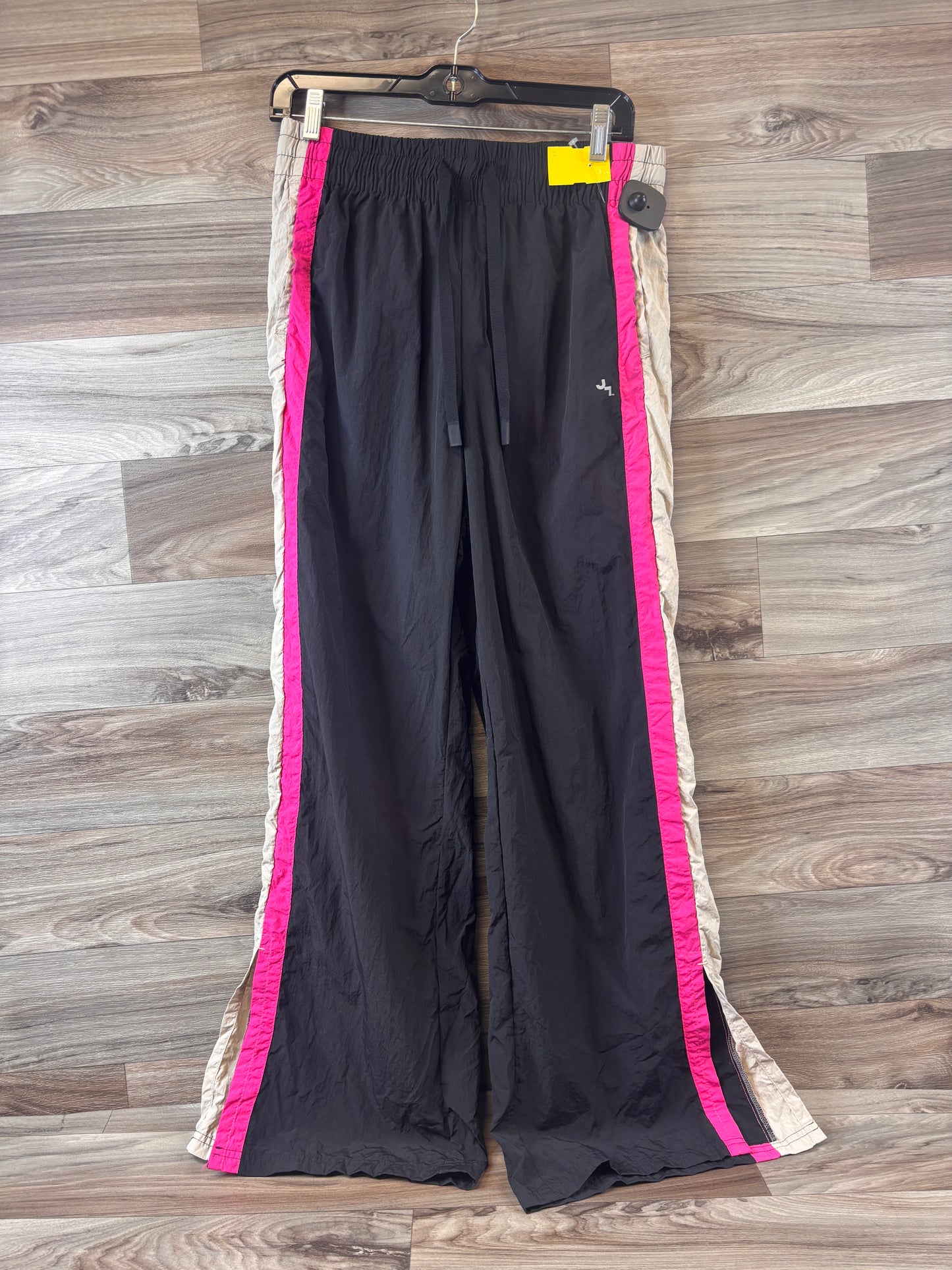 Athletic Pants By Joy Lab In Black & Pink, Size: M