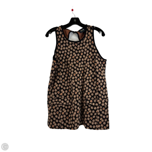 Tunic Sleeveless By Maeve In Black & Brown, Size: S