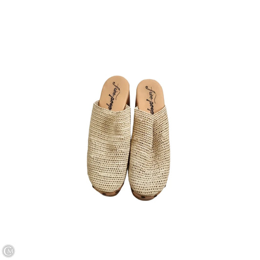 Shoes Heels Platform By Free People In Cream, Size: 8.5