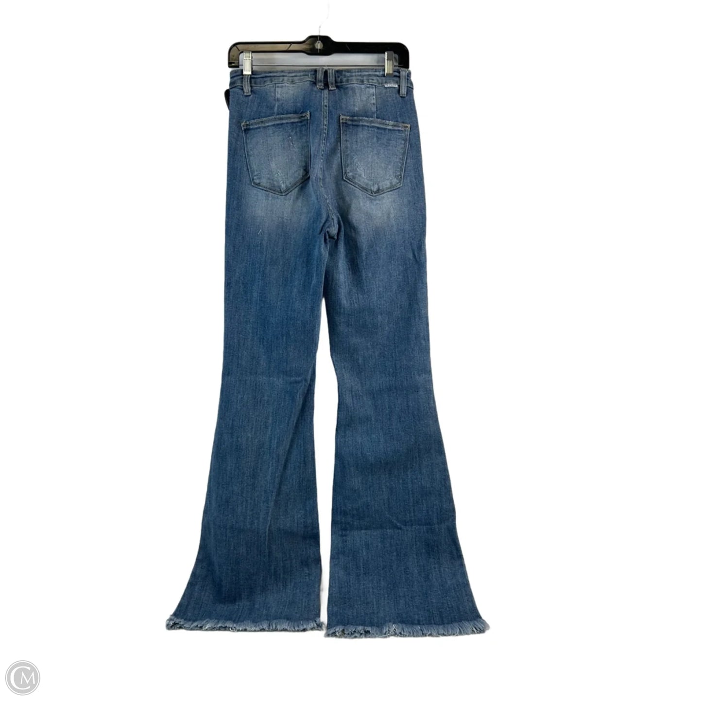 Jeans Flared By Risen In Blue Denim, Size: 4