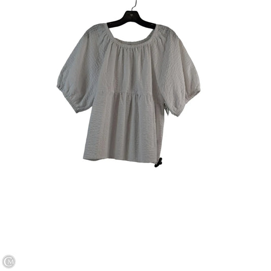 Top Short Sleeve Basic By Old Navy In White, Size: L