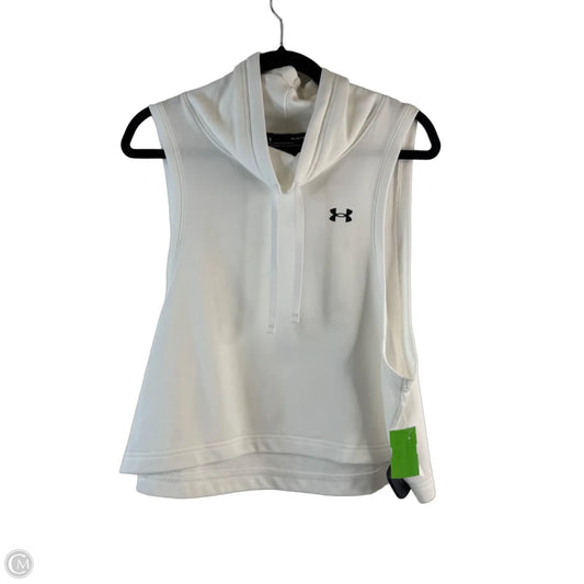 Athletic Tank Top By Under Armour In White, Size: M