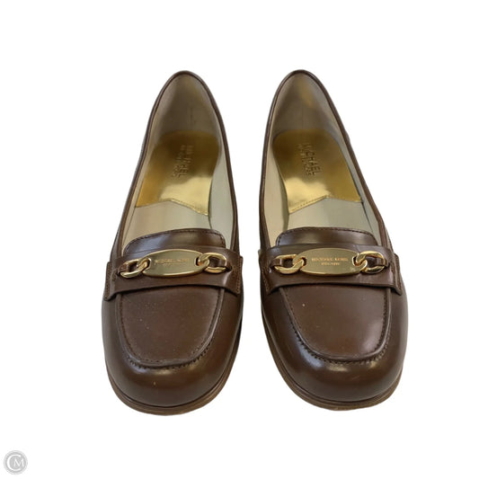 Shoes Heels Block By Michael By Michael Kors In Brown, Size: 7.5