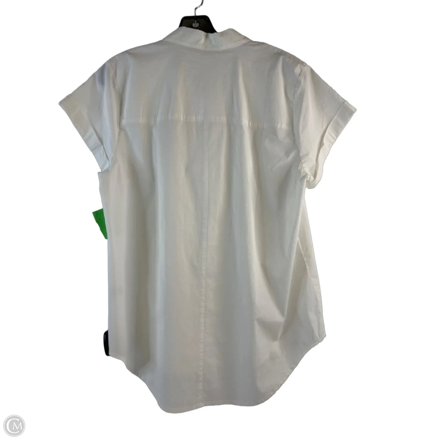 Top Short Sleeve Basic By J. Crew In White, Size: L