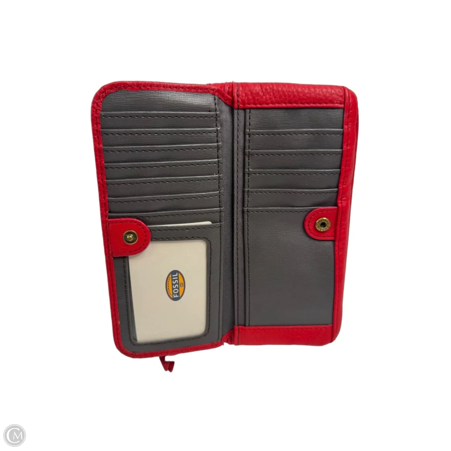 Wallet By Fossil, Size: Medium