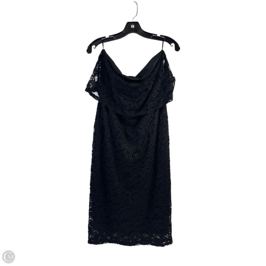 Dress Casual Midi By Quizz In Black, Size: M
