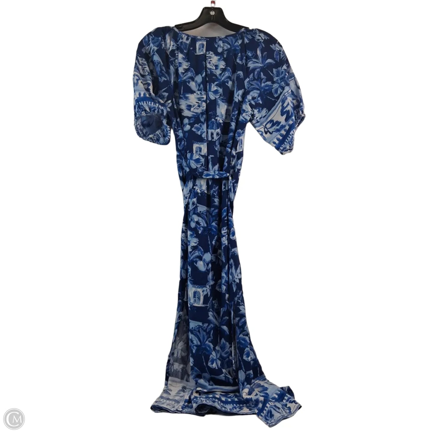 Dress Casual Midi By Loft In Blue, Size: Sp