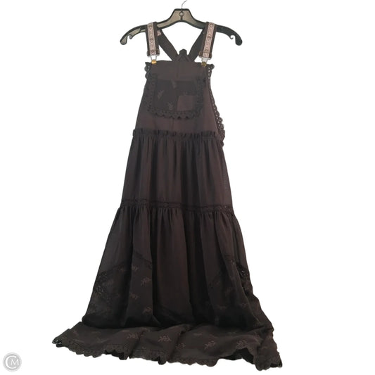 Dress Casual Maxi By Clothes Mentor In Brown, Size: Xs