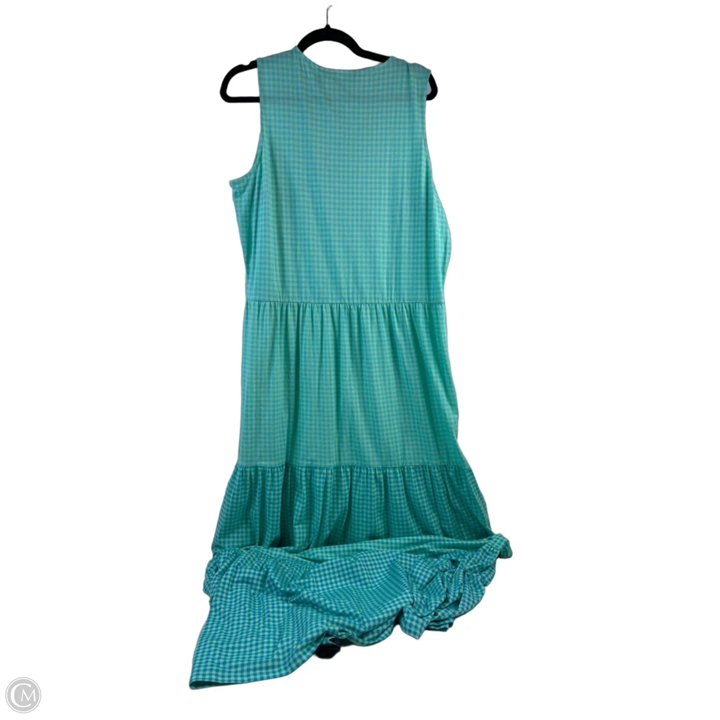 Dress Casual Maxi By Lands End In Green, Size: L