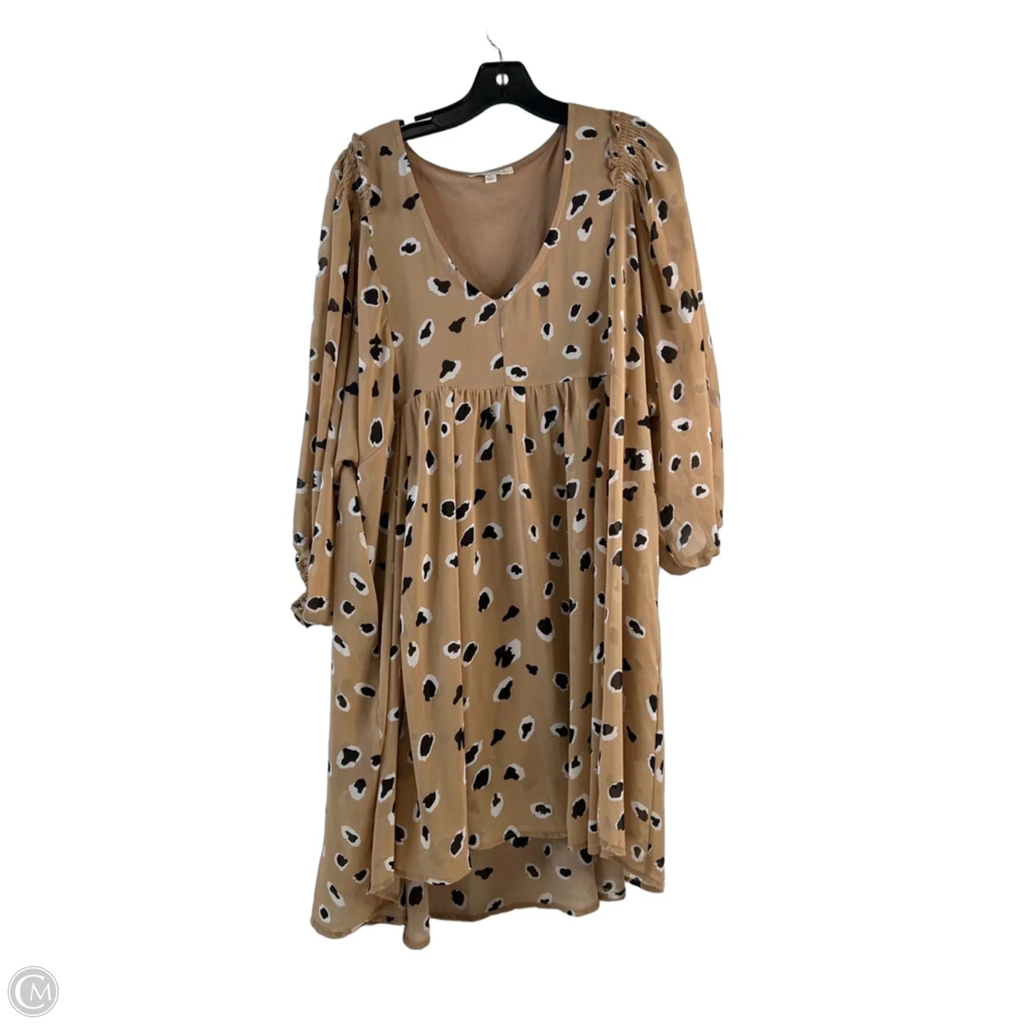 Dress Casual Short By Umgee In Black & Brown, Size: Xl