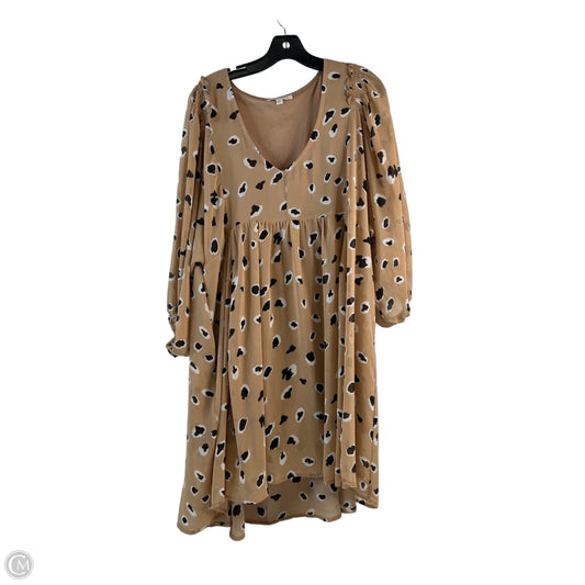 Dress Casual Short By Umgee In Black & Brown, Size: Xl