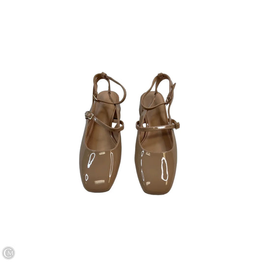 Shoes Heels Block By Clothes Mentor In Beige, Size: 7.5