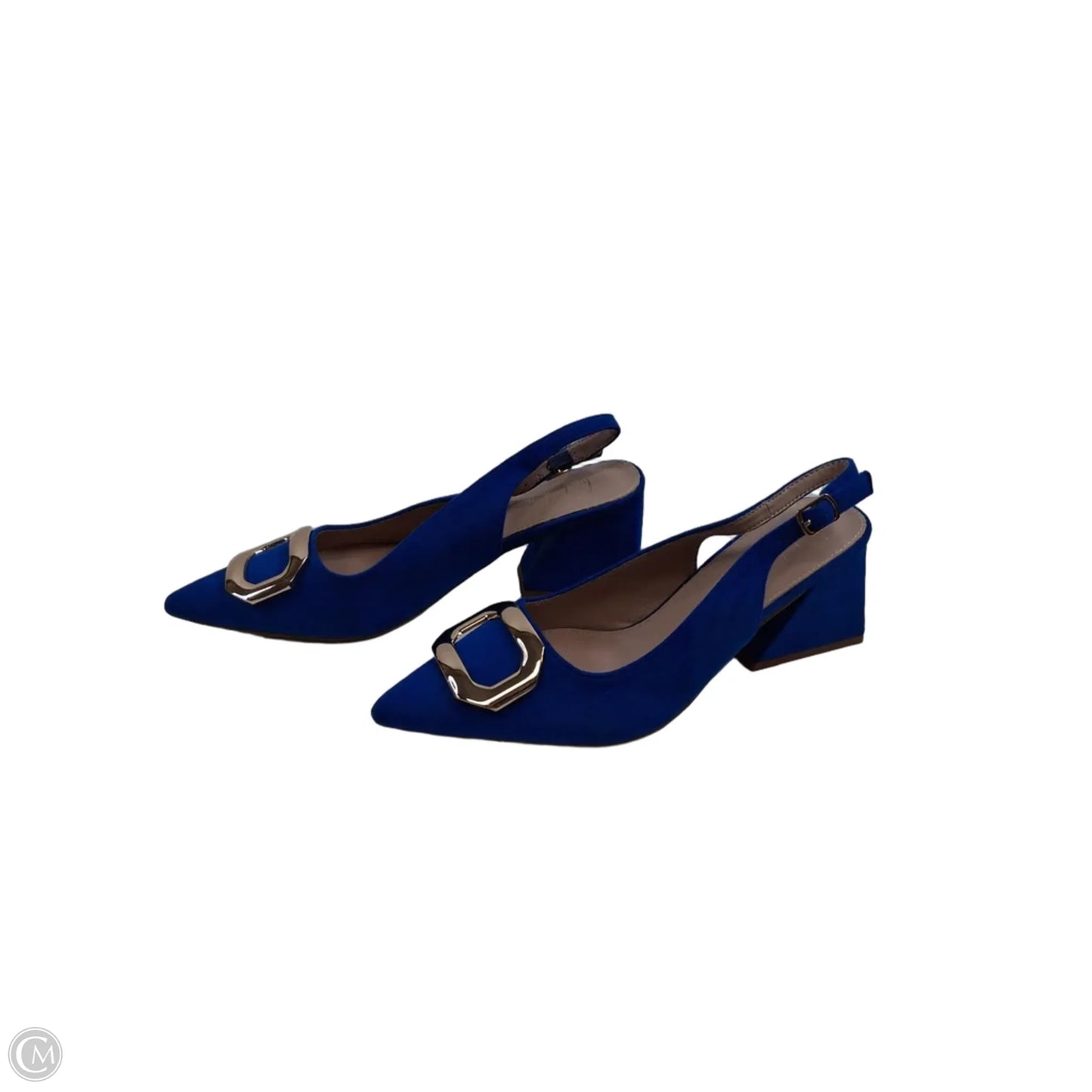Shoes Heels Block By Nicole By Nicole Miller In Blue, Size: 8